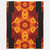 Boheemse Vuurbloemen 95 Fleece Deken (Voorkant)