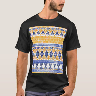 Boheemse Waterverf: naadloos artistiek patroon. T-shirt