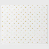 Boheemse Waterverf Zonnen in Geel Cadeaupapier (Vlak)