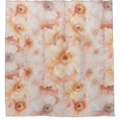 Bohème Anglais Bain Floral Douche Rideau (Devant)