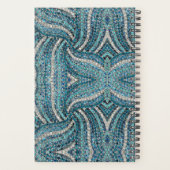 bohème chic gris argenté bleu turquoise (Dos)