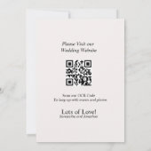 Bohème coloré Enregistrer la carte de date (Dos)