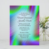 Bohème Conception Mariage Invitations (Debout devant)