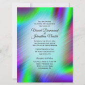 Bohème Conception Mariage Invitations (Devant)