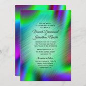 Bohème Conception Mariage Invitations (Devant / Derrière)