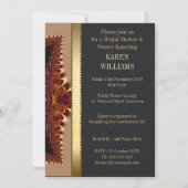 Bohème Dentelle de la Terre Invitation de la douch (Dos)