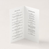 Bohème Rustique Invitation Plante de café d'hiver (Inside)