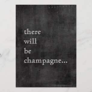 Bohème Style New Years Cocktail Party Invitation