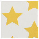 Bohème Tissu Moderne Boho Yellow Gold Star Blanc (Fermer)