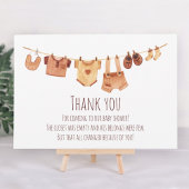 Bohème Vêtements de bébé Baby shower Merci