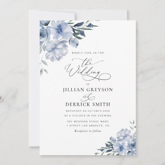 bohemen - brutale bruinkoolbruidebruine bruiloft kaart (Voorkant)