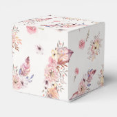  Bohemen Canvas tas Bloem Bodem Vloer Bouquets Bedankdoosjes (Achterkant)