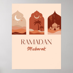 Bohemen esthetisch Ramadan Kareem Ramadan Poster