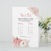 Bohemen Herfst in Love Pumpkin How Old Ouders (Staand voorkant)