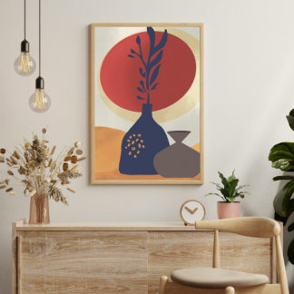 Bohemen Muur Kunst Schilderen Canvas Afdruk