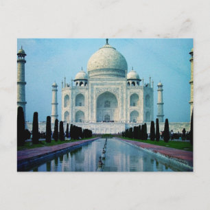Bohemen reizen India Agra  Taj Mahal Briefkaart