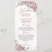 Bohemen  rozen peonies eucalyptus gold programma (Voorkant)