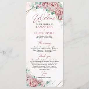 Bohemen  rozen peonies eucalyptus gold programma