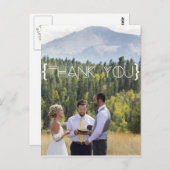 Bohemen Tribal Dank je Briefkaart (Voorkant / Achterkant)