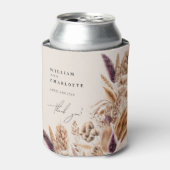 Bohemen Tropical Flowers Custom Weddenschap Favors Blikjeskoeler (Blikje Voorkant)