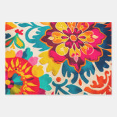 BOHEMIA 3 feuilles de beau giftwrap de style boho (Devant 2)