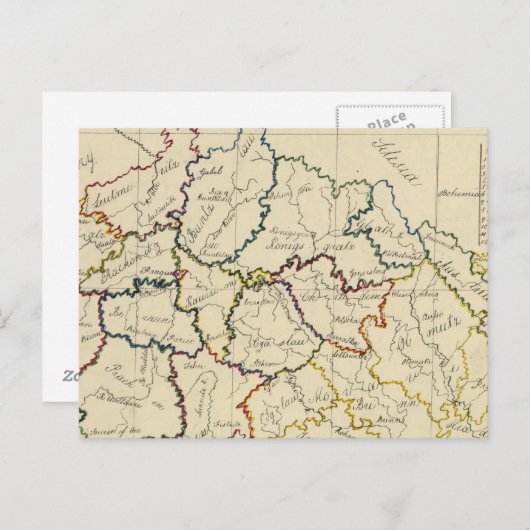 Bohemia, Moravië, Oostenrijkse Silezië Briefkaart (Voorkant / Achterkant)