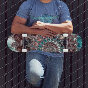 Bohemiaans fractal skateboard