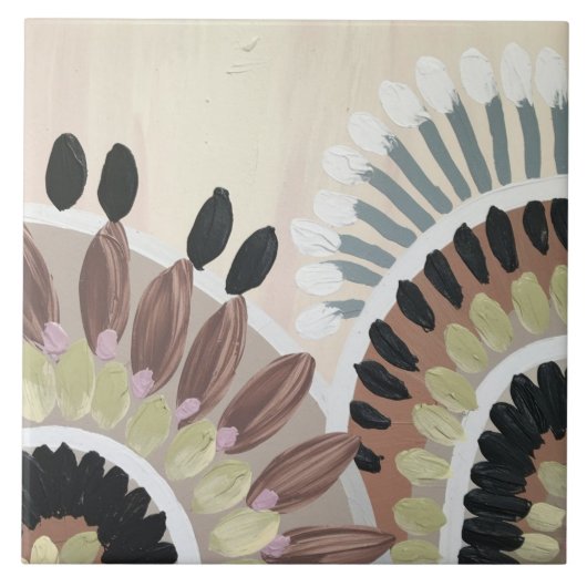 Bohemiaans Tegeltje (Voorkant)