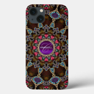 Bohemiaanse tapijten Kunstmonogram CaseMate iPhone 13 Hoesje