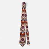 Bohemian Abstract Pattern Stropdas (Voorkant)