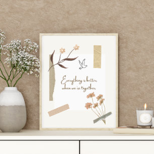 Bohemian Alles is beter als we samen zijn Poster