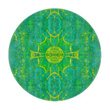 Bohemian Arabesque Pattern Green