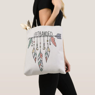 Bohemian Arrow en Feathers Canvas tas