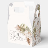 Bohemian Bloemen & Veren Douche Bedankdoosjes (Geopend)