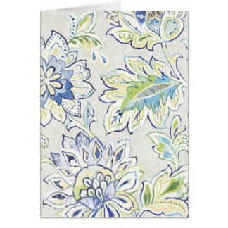 Bohemian Blue Flower