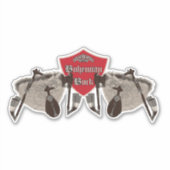 bohemian bock - Doedelzakken uit Tsjechisch Sticker (Voorkant)