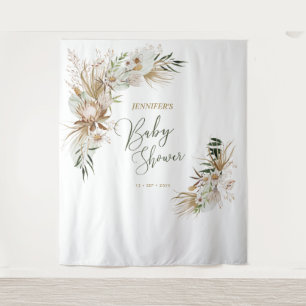 Bohemian Boho Baby shower Decor Backdrop Wandkleed