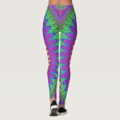 BOHEMIAN BOHO PINK YOGA PANTS LEGGINGS (Dos)