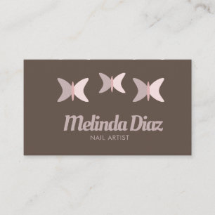 Bohemian Butterflies Beauty Eyelashes Salon Bedri Visitekaartje