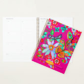 Bohemian Butterfly Floral 2026 Day Planner (Devant avec enveloppe)