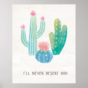 Bohemian Cactus   Ik zal je nooit waarschuwen Poster
