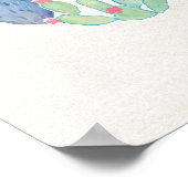 Bohemian Cactus Poster (Hoek)