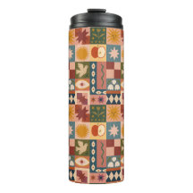 Bohemian Celestial Patchwork with Mystical Symbols