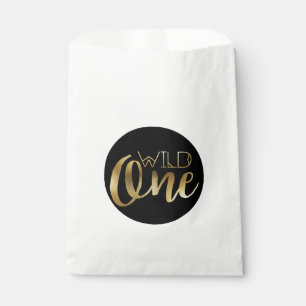 Bohemian Chic Wild Child   Tribale Gold Foil Bedankzakje