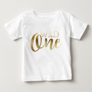 Bohemian Chic Wild One Tribale Gold Foil