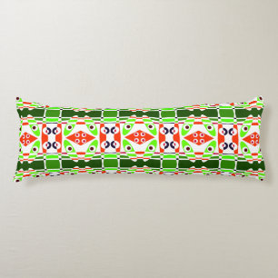 Bohemian Chintz 29 Groene Tomaat Rood Lichaamskussen