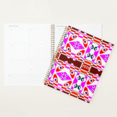 Bohemian Chintz 40 Rouge Fuchsia Rose (Devant avec enveloppe)