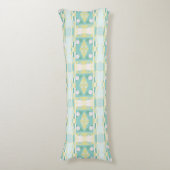 Bohemian Chintz 60 Olive Mint Groen Lichaamskussen (Voorkant Verticaal)