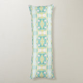 Bohemian Chintz 60 Olive Mint Groen Lichaamskussen (Achterkant (Verticaal))