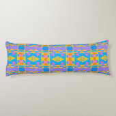 Bohemian Chintz 76 Tropicana veelkleurig Lichaamskussen (Achterkant)